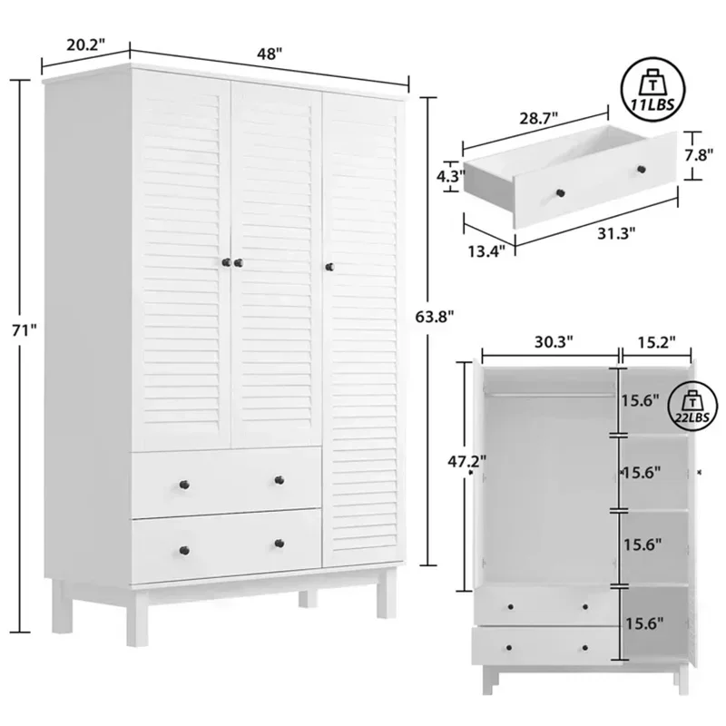 Z. A. Furniture - Z Новый простой современный дизайн белый