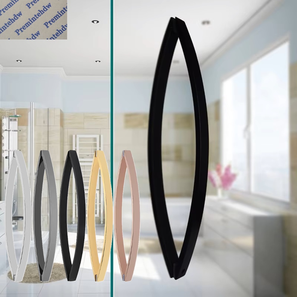 Furniture Hardware Gold - 1 шт. Ручка-скоба для стеклянных дверей