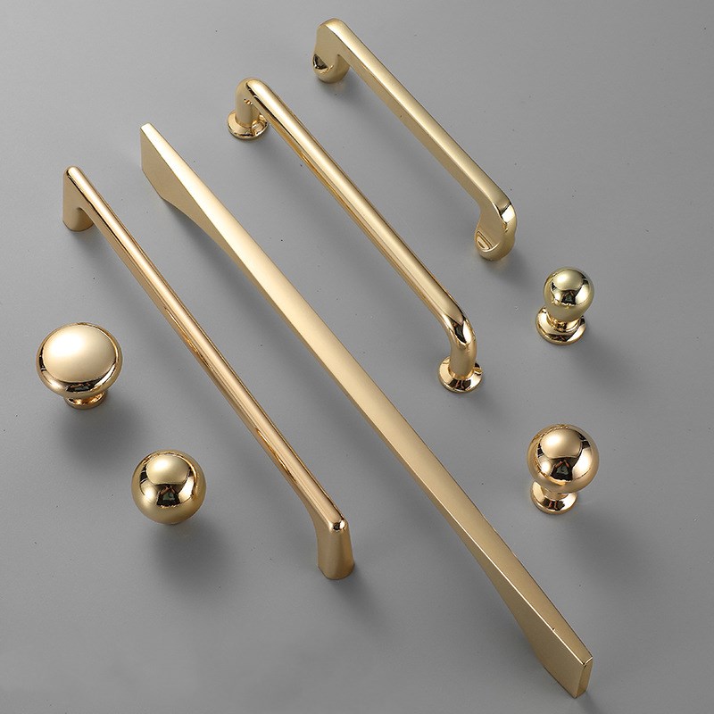 Furniture Hardware Gold - Ручки для кухонных шкафов из цинкового
