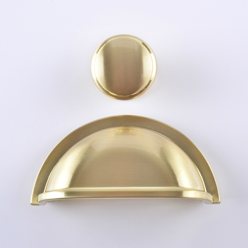 Матовая латунная ручка для меб – обзор и цена Furniture Hardware Gold