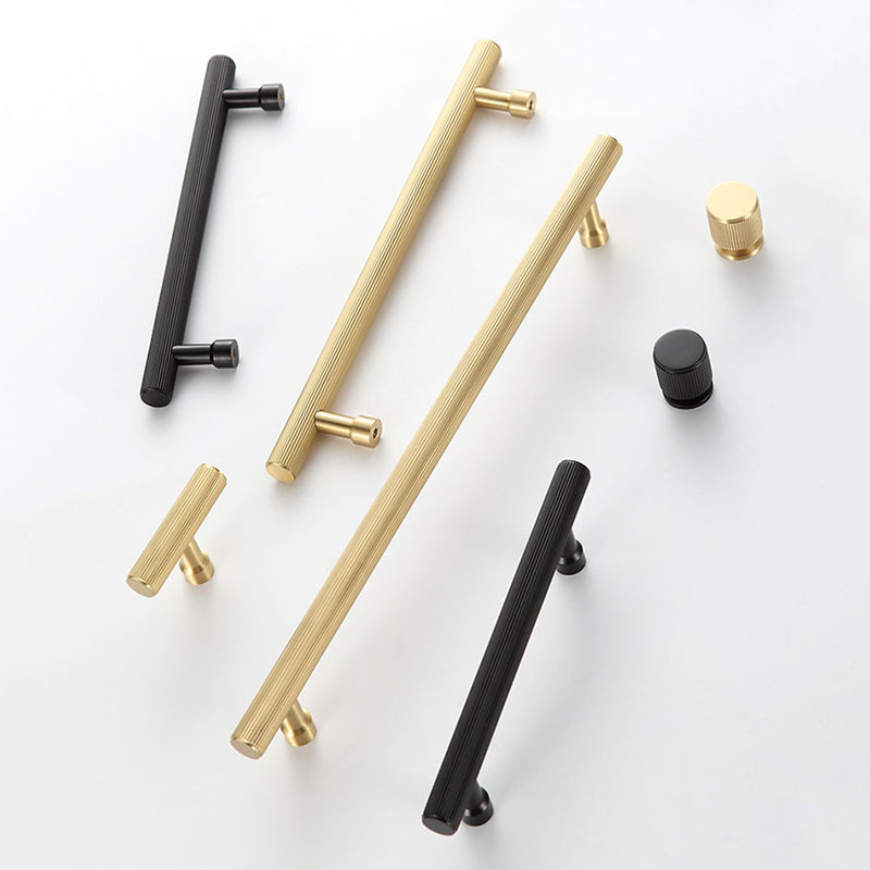 Золотисто-черные латунные ручк – обзор и цена Furniture Hardware Gold